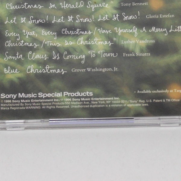 Christmas With The Stars CD 1996 Mariah Carey Neil Diamond Tony Bennett