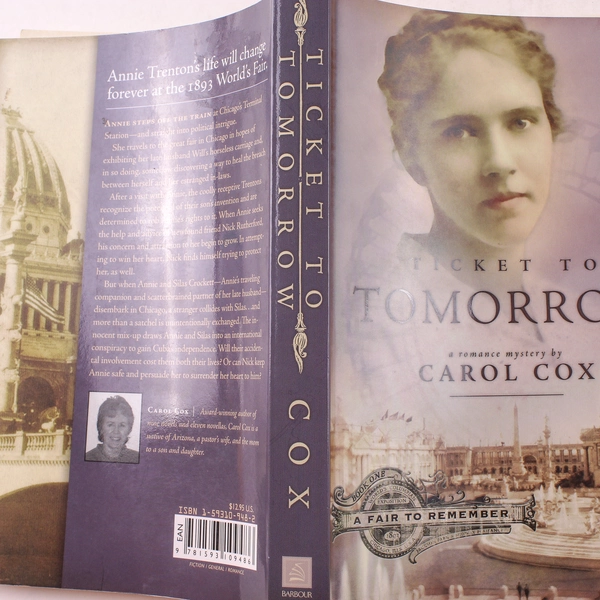 Ticket to Tomorrow By Carol Cox 2006 Romance Mystery Barbour Publishing