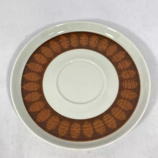 Set of 4 Vintage Franciscan Pottery Terra Cotta Cups And Saucers