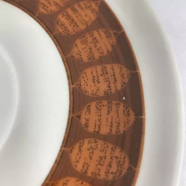 Set of 4 Vintage Franciscan Pottery Terra Cotta Cups And Saucers