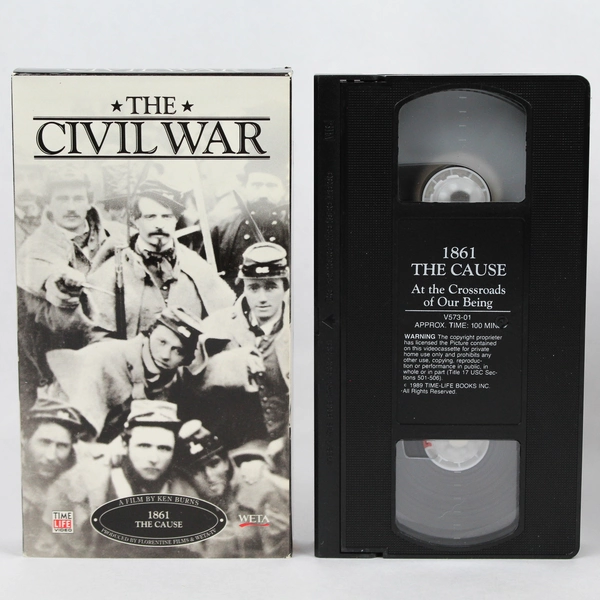 The Civil War 9 VHS Tape Set 1990 Time Life Video Historical Series