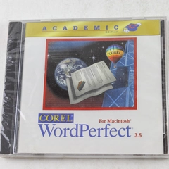 Corel WordPerfect 3.5 Academic Edition CD Sealed 1996 for Macintosh