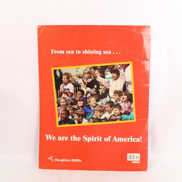Houghton Mifflin Big Book Where and When Greet The World 1997 Pre-Owned