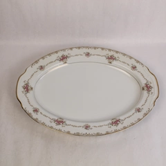 Style House Fine China Platter 16 in x 12 in Princess Pattern Serveware Japan