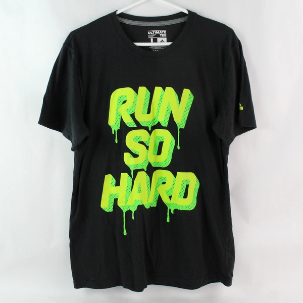 Adidas Ultimate Tee Graphic Print Climalite T-Shirt Men's Size Large