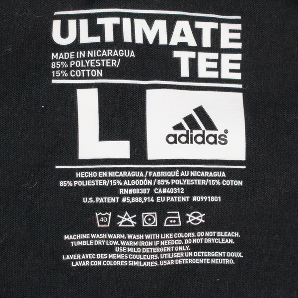 Adidas Ultimate Tee Graphic Print Climalite T-Shirt Men's Size Large
