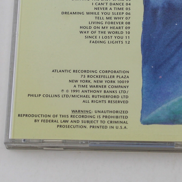 Genesis We Can't Dance CD 1991 Atlantic Recording Good Condition Untested