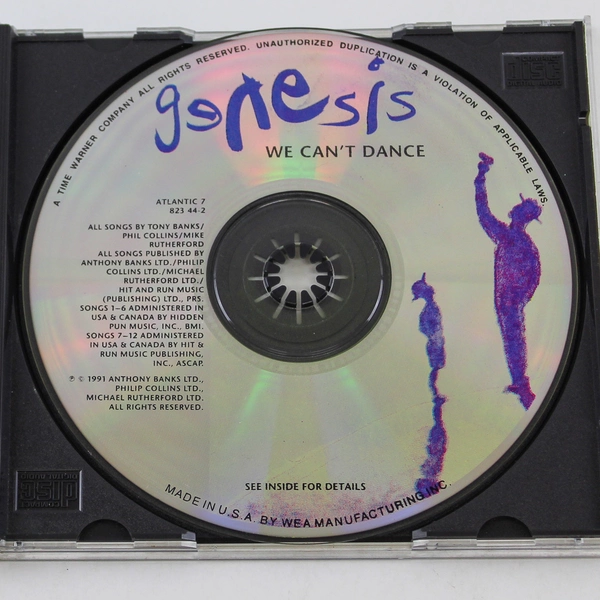 Genesis We Can't Dance CD 1991 Atlantic Recording Good Condition Untested