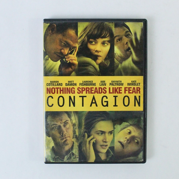 Contagion DVD 2011 Warner Bros Matt Damon Kate Winslet Good Condition