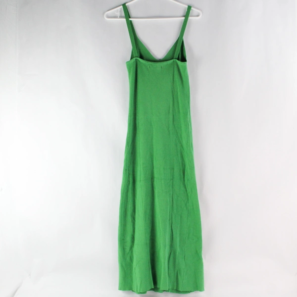 MNG by Mango Green Knitted Midi Dress Women's Size S