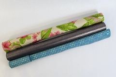 Lot of Vintage Craft Paper Sheets Floral Geometric & Hieroglyphic Designs