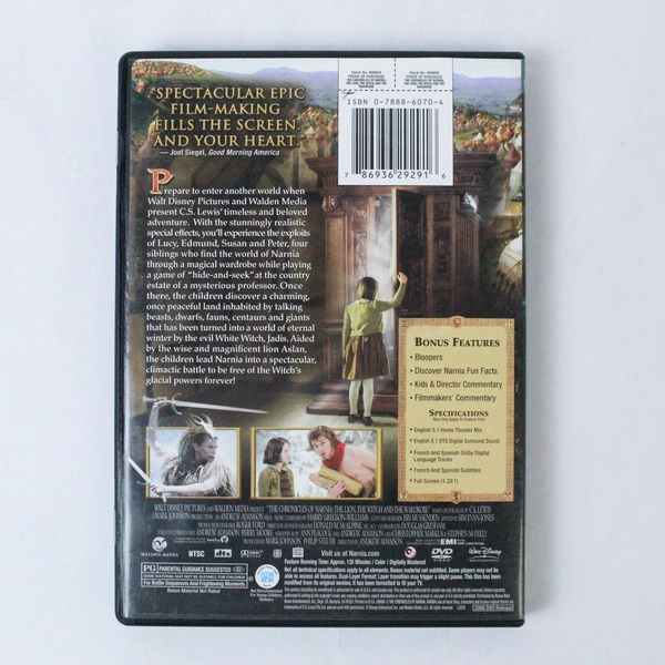 The Chronicles of Narnia The Lion The Witch and The Wardrobe DVD Good