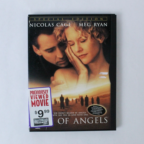 City Of Angels Special Edition DVD 1998 Meg Ryan Nicolas Cage Warner Bros