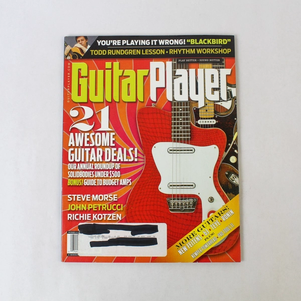 Guitar Player Magazine December 2013 Steve Morse John Petrucci