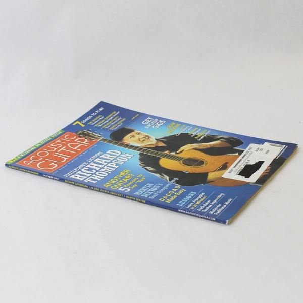 Acoustic Guitar Magazine October 2007 Richard Thompson Martin Sexton Songwriting