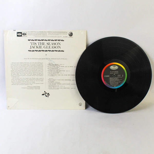 Jackie Gleason Tis The Season ST 2791 LP Record Vinyl VG