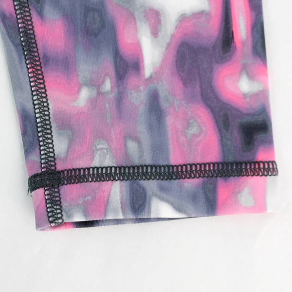 Zella Pink and Gray Running Yoga Leggings Women's Size XS