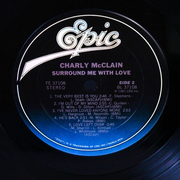 Charly McClain Surround Me With Love LP 1981 Epic Records Vinyl