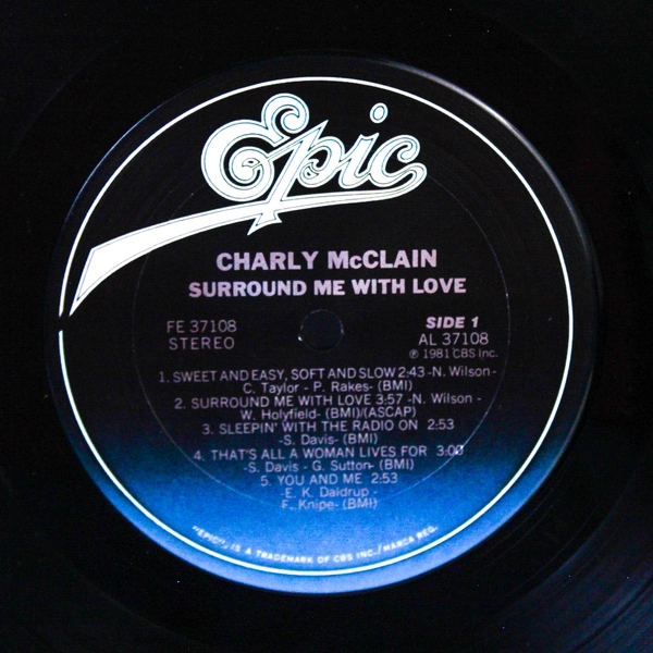 Charly McClain Surround Me With Love LP 1981 Epic Records Vinyl