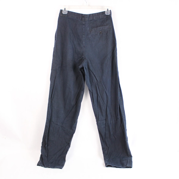 Vintage Generra Collection Black Pleated Taper Fit Pants Women's Size 28