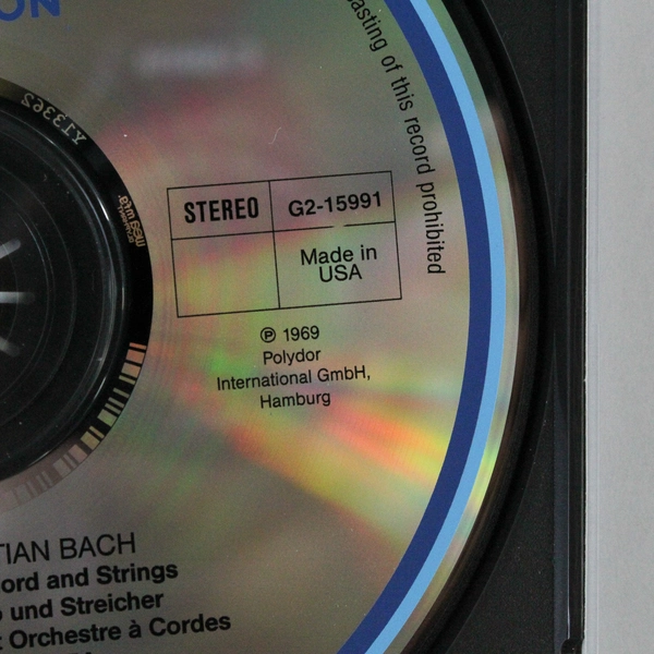 J.S. Bach Konzerte fur Cembalo The English Concert Trevor Pinnock 1981