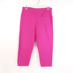 Lysse Women's Medium Fuchsia Pink Cropped Leggings Activewear Pre-Owned