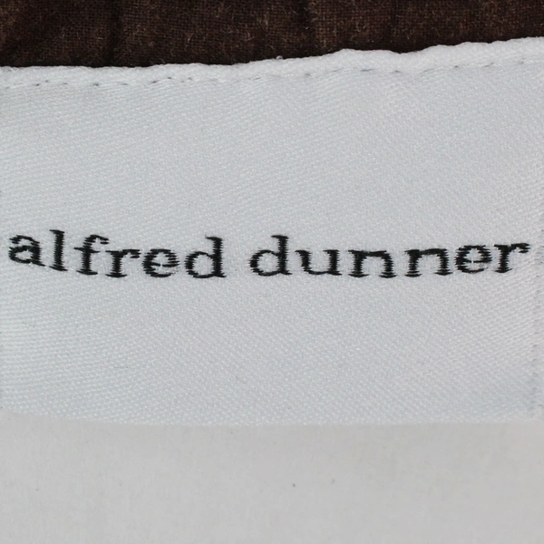 Alfred Dunner White and Brown Zebra Pattern Half-Sleeve Shirt Women's Size XL