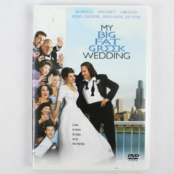 My Big Fat Greek Wedding 2002 DVD Nia Vardalos John Corbett