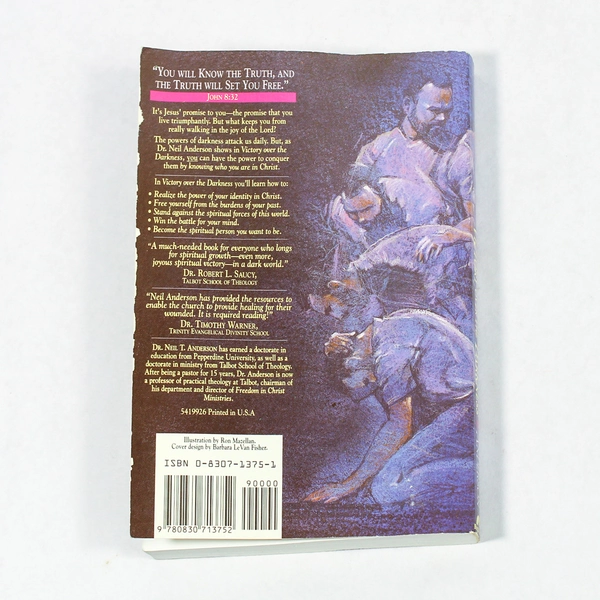 Victory Over the Darkness Neil T. Anderson 1990 Vintage Paperback Good Condition