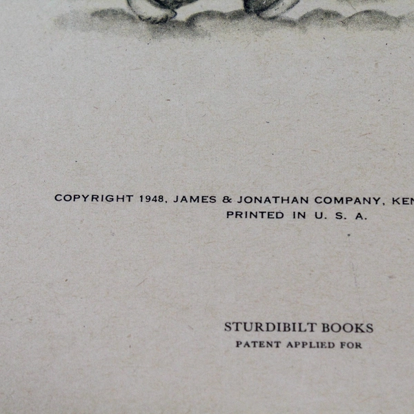 Vintage 1948 Little Billy and Other Stories Sturdibilt Hardcover Book