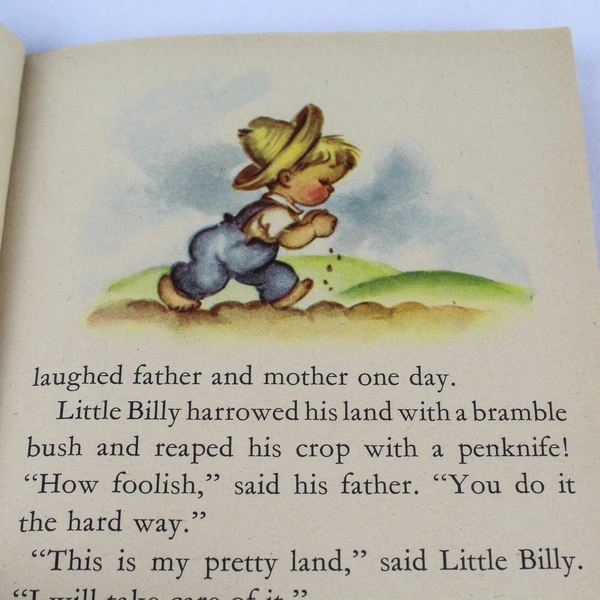 Vintage 1948 Little Billy and Other Stories Sturdibilt Hardcover Book