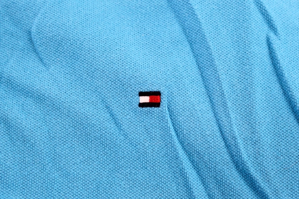 Tommy Hilfiger Blue Collared Half-Button Polo Women's Size Medium