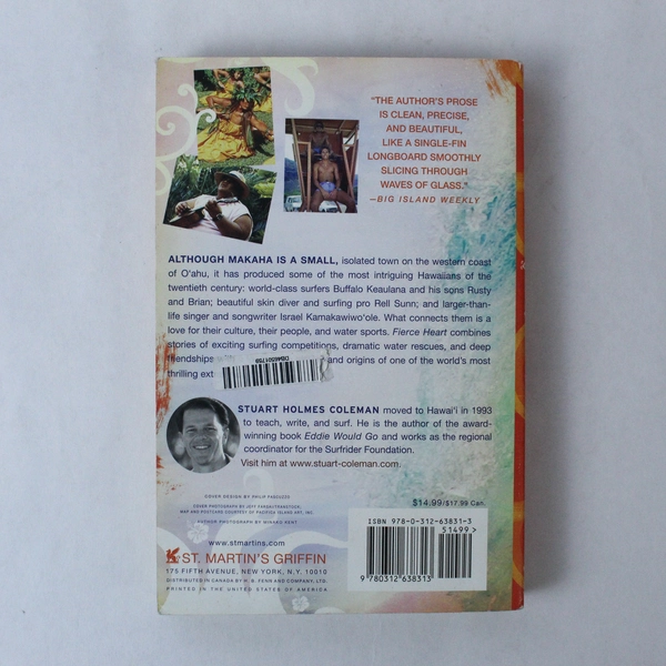 Fierce Heart Stuart Holmes Coleman 2009 St. Martin's Press Paperback Signed