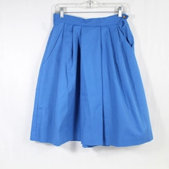Summit Sportwear Women's Size 10 Blue Long Culotte Shorts with Pockets