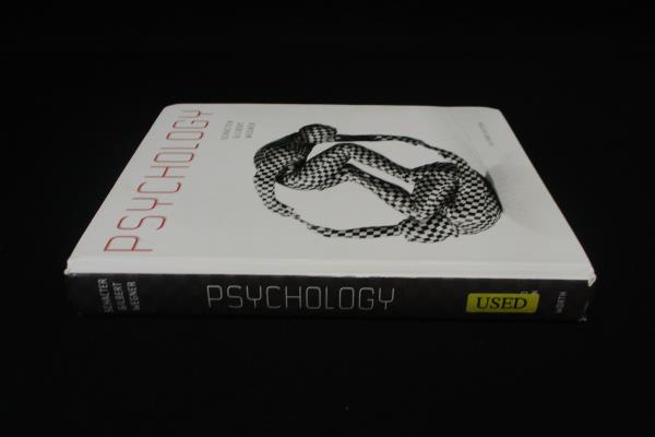 Psychology 2nd Edition Textbook Schacter Gilbert Wegner Worth USED