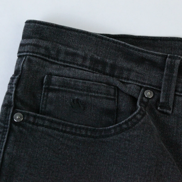 Gloria Vanderbilt Women's Jeans Amanda Skinny Faded Black Size 14  