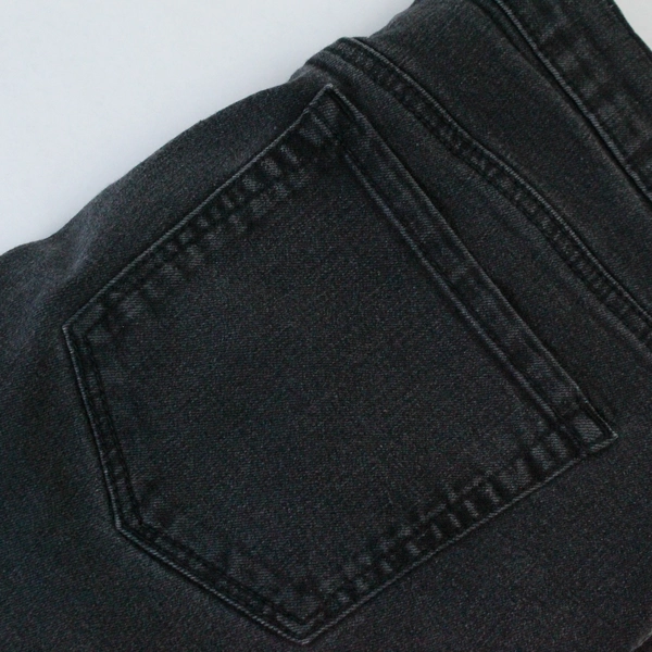 Gloria Vanderbilt Women's Jeans Amanda Skinny Faded Black Size 14  