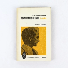 Commentaries on Living First Series J. Krishnamurti 1967 Trade Paperback Ex-Lib