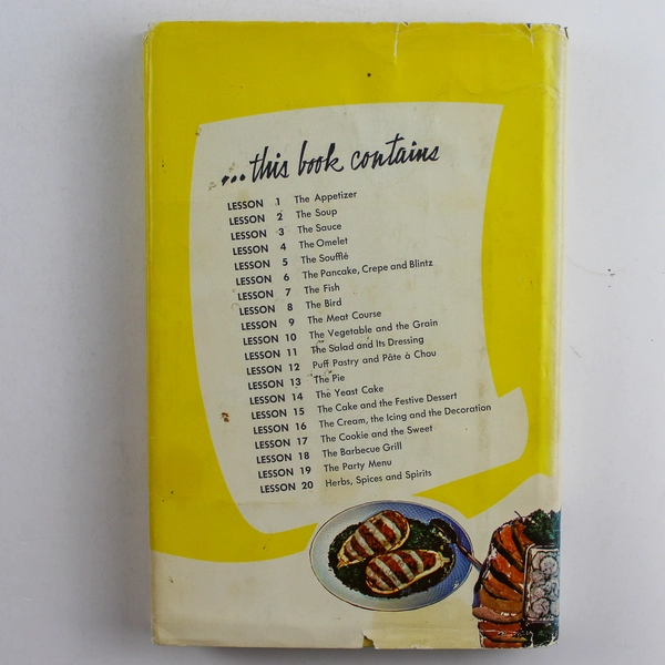Lessons in Gourmet Cooking by Libby Hillman 1963 Hardcover with DJ