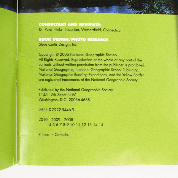 Lot of 6 Paperback Books Go West National Geographic 2006 Reyna Eisenstark 