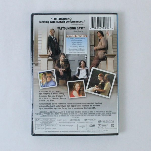 Diggers DVD 2007 Paul Rudd Magnolia Home Entertainment Factory Sealed