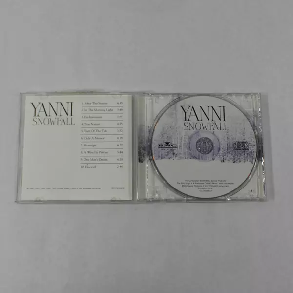 Yanni Snowfall 2000 CD Music Album BMG Electronic Compilation Pre-Owned