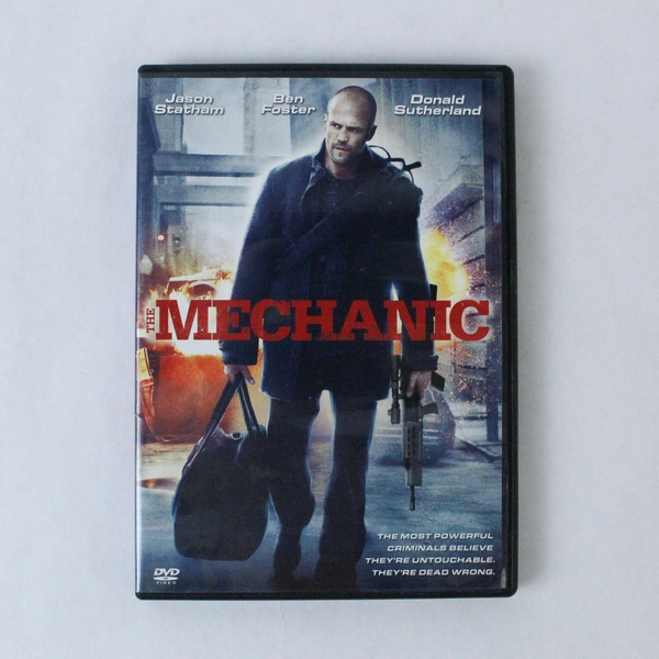The Mechanic DVD 2011 Sony Action Jason Statham Donald Sutherland