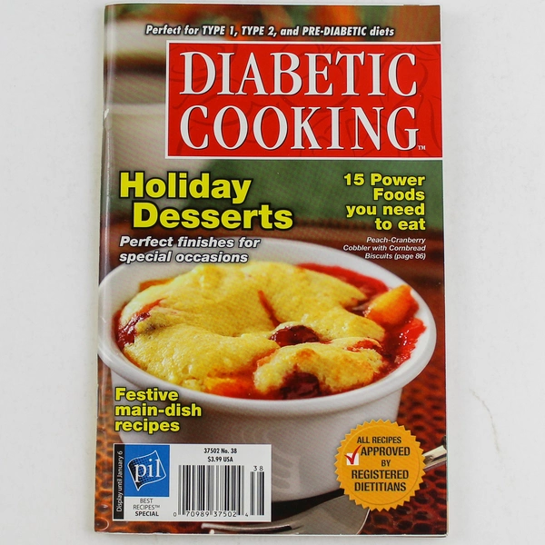Diabetic Cooking Holiday Desserts Book 15 Power Foods for Special Occasions