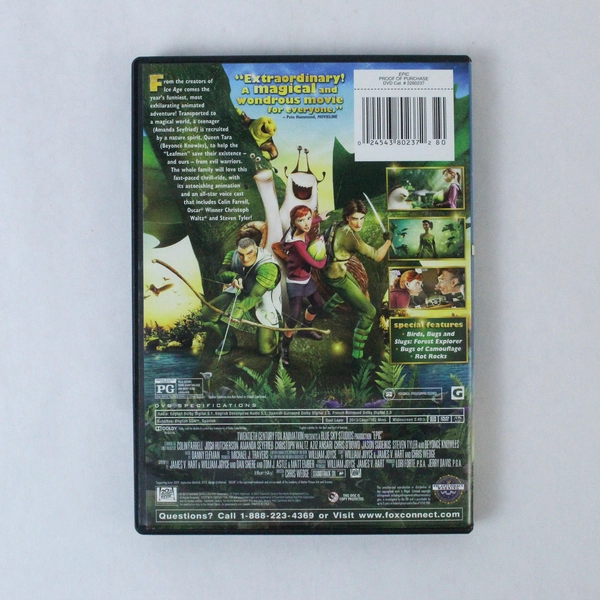 Epic DVD 2013 20th Century Fox Animated Amanda Seyfried Beyonce Knowles