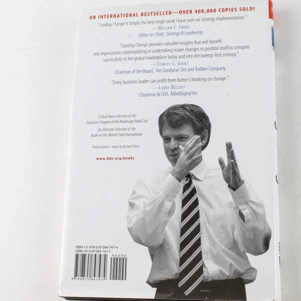 Leading Change by John P. Kotter 1996 Harvard Business School Press Hardcover
