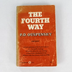 The Fourth Way by P. D. Ouspensky 1971 Paperback Book
