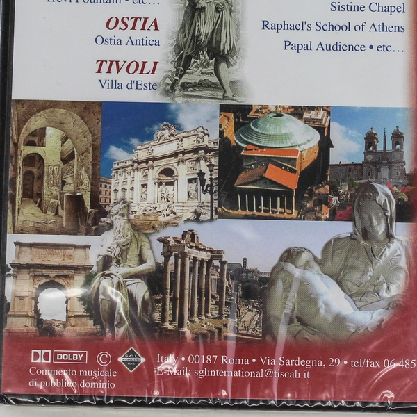 Rome and Vatican DVD 13 Languages 1 Hour Factory Sealed SGL International