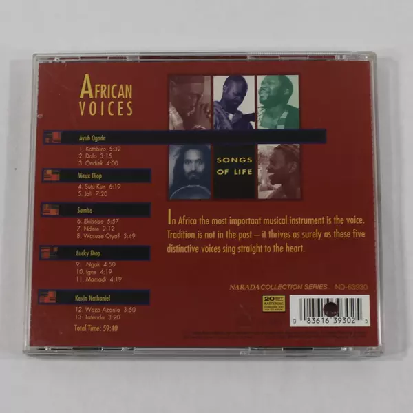 African Voices Songs of Life CD Narada Collection 1996 Pre-Owned Music