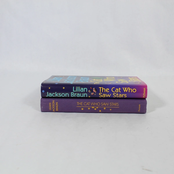 The Cat Who Saw Stars by Lilian Jackson Braun 1998 Hardcover Book Dust Jacket